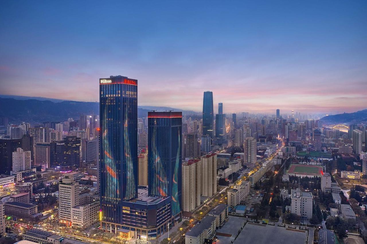 Hilton Lanzhou City Center Exterior foto