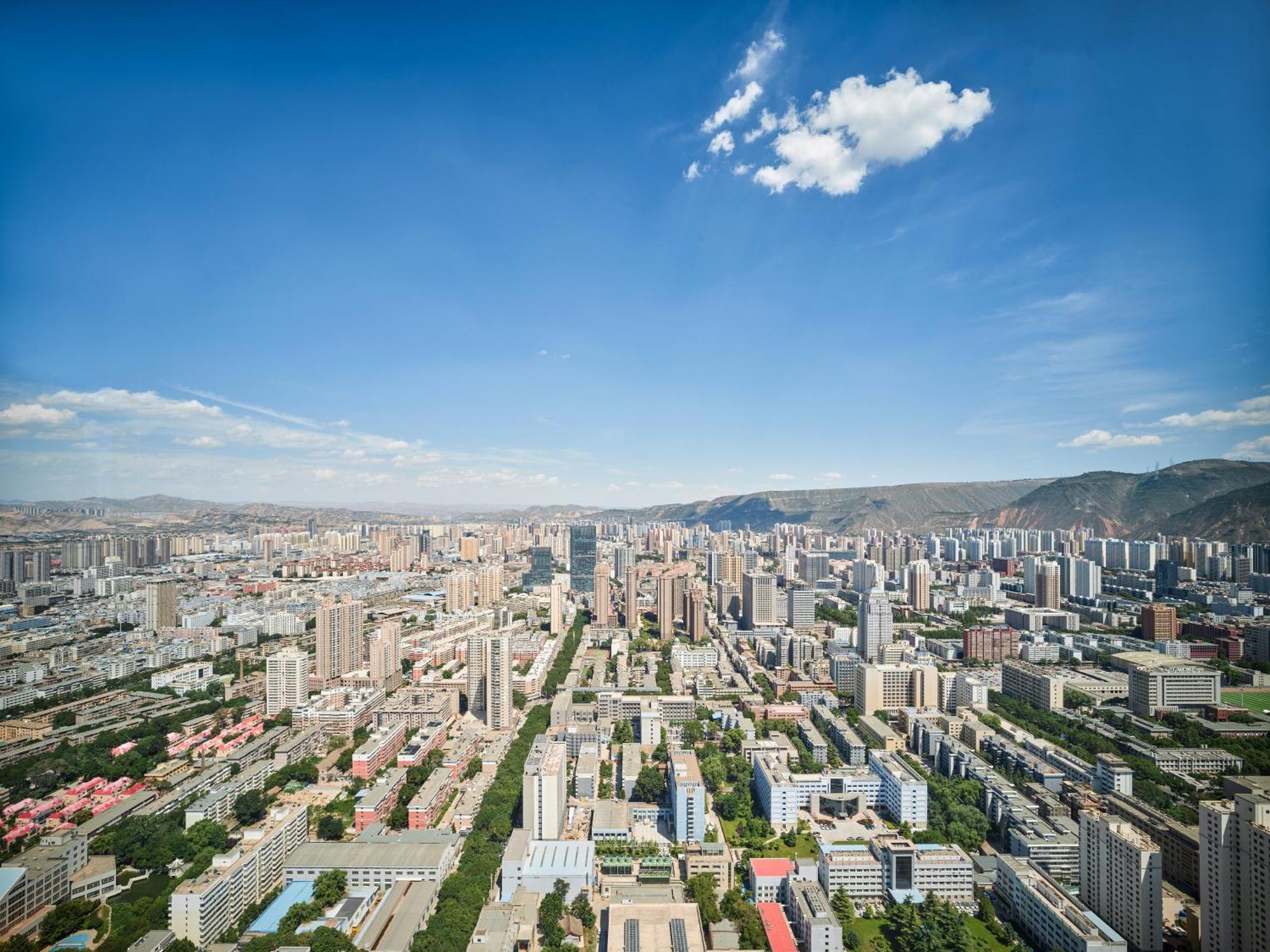 Hilton Lanzhou City Center Exterior foto